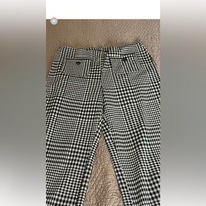 H&M Monochrome Patterned Trousers